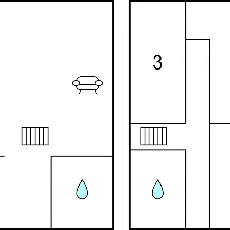 3 Bedroom Lovely In 펜션 *